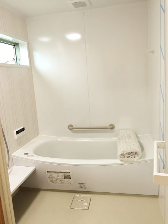 重心の息子の入浴に備えて通常の1.5倍の風呂