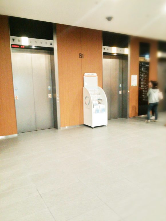 スカイツリーのエレベーターホール