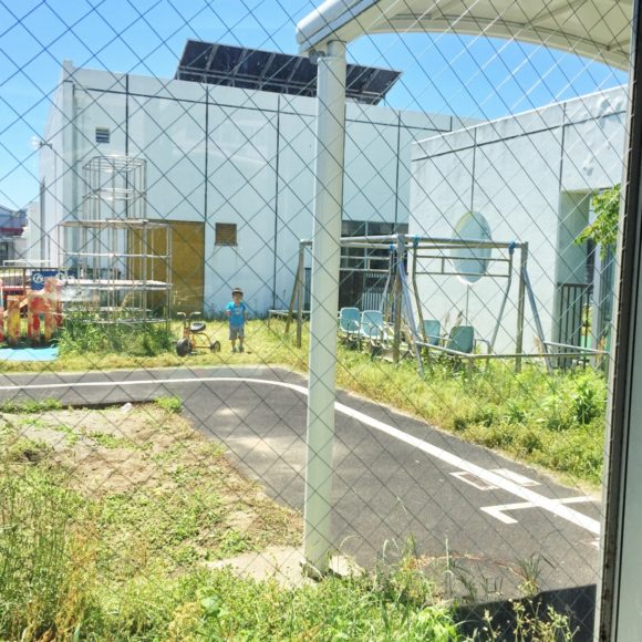 筑波附属幼稚部の園庭