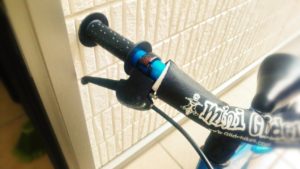 ミニグライダーのブレーキ